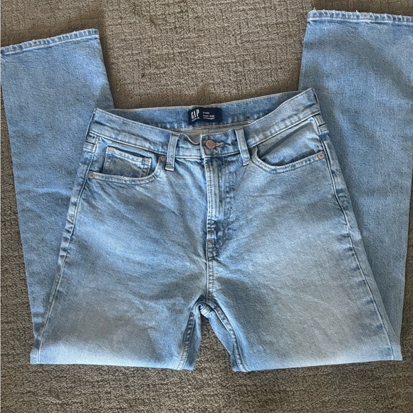 GAP Blue Straight Jeans Timeless Denim - Picture 1 of 7